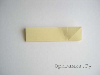 Cow papír - összecsukható technika számok Moduláris origami lépésről lépésre képek 1