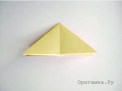 Cow papír - összecsukható technika számok Moduláris origami lépésről lépésre képek 1