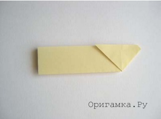 Cow papír - összecsukható technika számok Moduláris origami lépésről lépésre képek 1