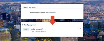 Dokumentumok VKontakte