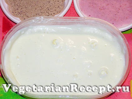 Házi jégkrém sűrített tej tojás nélkül, egy finom recept egy fotó (sűrített tejjel) Házi jégkrém sűrített tej tojás nélkül, egy finom recept egy fotó