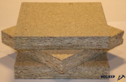 Forgácslap a padló alatt a linóleum - kiválasztás és szereléstechnika