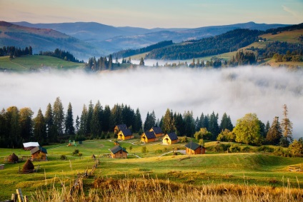 Ahol pihenni a Kárpátokban, télen és nyáron