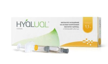 Gialual (hyalual) - előállítására redermalization biorevitalisation (biorevitalisation) Gialual (hyalual) - előállítására redermalization biorevitalisation