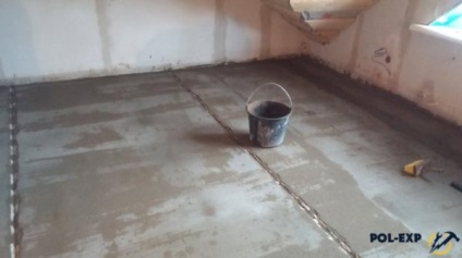 Vízszigetelő a padló alatt esztrich anyagválasztás és lépésről lépésre (padló) Vízszigetelő a padló alatt esztrich anyagválasztás és lépésről lépésre