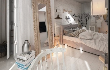Hogyan olcsón a javításokat a lakásban egy elegáns moszkvai odnushka (Kitchen étkező) Hogyan olcsón a javításokat a lakásban egy elegáns moszkvai odnushka
