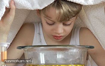 Hogyan lélegezni át a burgonyát a hideg inhalációs lépésről lépésre