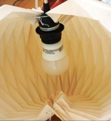 Hogyan lehet a papír lámpák saját kezűleg