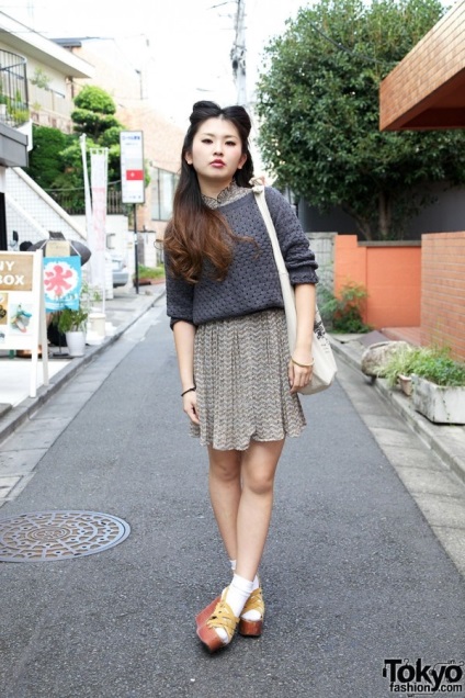 Hogyan öltözzön fel a lány Japánban olvasni, és nézd meg Tokió utcai divat!
