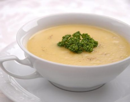 Hogyan kell főzni egy finom leves burgonya - gyors recept