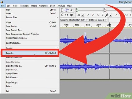 Hogyan lehet eltávolítani a nem kívánt audio Audacity segítségével