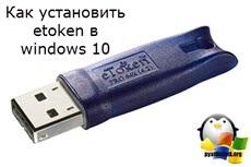 Ahogy set eToken ablakokban 10, konfigurálását szerverek Windows és Linux (eToken telepíteni a Windows) Hogyan kell telepíteni eToken windows 10, szerver konfiguráció Windows és Linux
