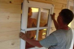 Hogyan kell telepíteni az új ablakok egy fából készült ház
