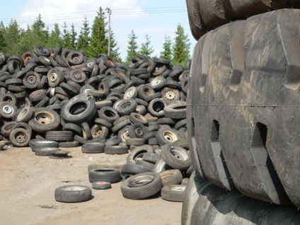 Hogyan kell eldobni a régi gumik Finnország - gépkocsik