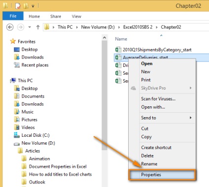 Hogyan, hogy az Excel 2010-ben és 2013-ban megtekintheti, módosíthatja és törölheti dokumentum tulajdonságok