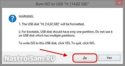 Hogyan éget ISO képet, hogy a lemez egy USB flash meghajtó, amely létrehozta gépek