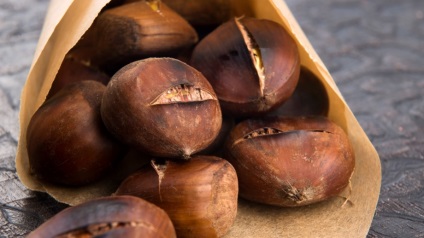 Chestnut - az előnyöket, jellemzők, használat, kalória
