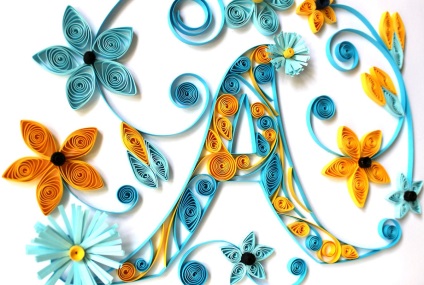 Contour Quilling mesterkurzus, hogyan lehet képeket a rendszerek, berendezések