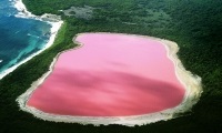 Koyashskoe (rózsaszín) tó Krím - Beszámoló a fotók, amelyek a térképen