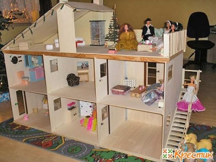 Ляльковий будиночок з фанери своїми руками з фото і відео добірками