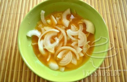 Csirke narancsos mártással - egy recept fotó (recept) Csirke narancsos öntettel - recept fotókkal