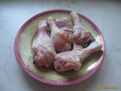 Csirke sült karfiol recept egy fotó