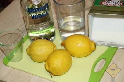 Lemon vodka otthoni főzés receptek