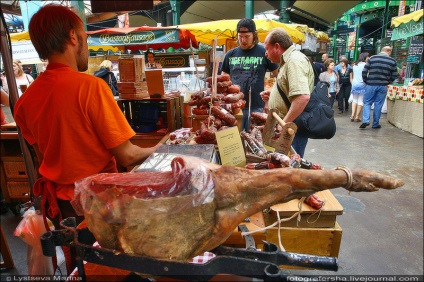 A londoni piac Borough Market - hírek képekben (mezőváros) A londoni piac Borough Market - hírek képekben