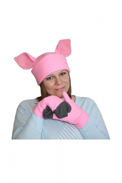 Pig maszk saját kezét, hogy öltés (varrott) Pig maszk kezeddel varrni