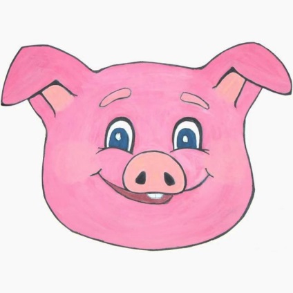 Pig maszk saját kezét, hogy öltés (varrott) Pig maszk kezeddel varrni