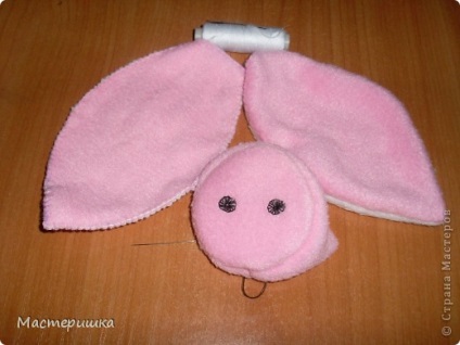 Pig maszk meg a kezét, hogy varrni (sertés) Pig maszk kezeddel varrni