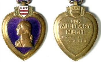 Medal Purple Heart - lila szív, a katonai díjat szigetek