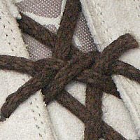 Divatos fűzés (5. rész), módszerek fűzés cipő (cikkcakk a végén a betét) Lacing divat (5. rész), a módszerek fűzés cipő