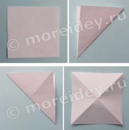 Tömeges pillangó origami, kreatív ötletek gyerekeknek