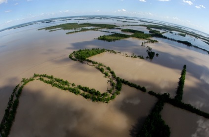 A világ egyik legnagyobb folyója, a Mississippi folyó (nagy) A világ egyik legnagyobb folyója, a Mississippi folyó