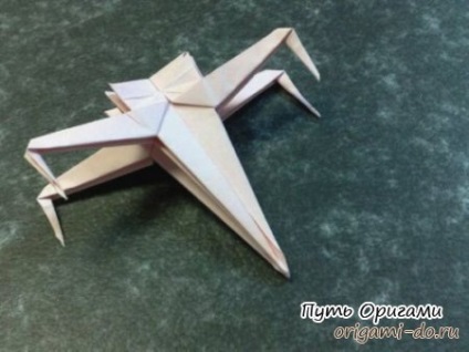 Origami hajó Star Wars - az út origami