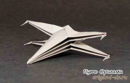Origami hajó Star Wars - az út origami