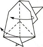 Origami Wolf rendszer - összeszerelési rendszer lépésről lépésre origami
