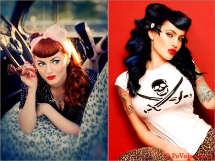 Pin-up frizurák, hogyan lehet a saját, fényképeit lépésről lépésre (frizura) Pin-up frizurák, hogyan lehet a saját, fényképeit lépésről lépésre
