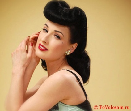 Pin-up frizurák, hogyan lehet a saját, fényképeit lépésről lépésre (step by step) Pin-up frizurák, hogyan lehet a saját, fényképeit lépésről lépésre