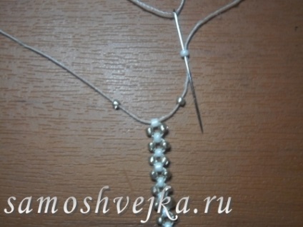 Lánc gyöngyök - samoshveyka - site rajongóinak varró- és kézműves