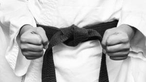 Övet karate karate, Kyokushin, mint övek, színek, fekete, sárga, narancssárga, a