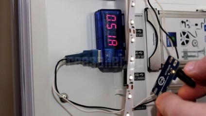 Háttér házi TV fények USB - házi amatőr rádiós (csatlakozó) Házi háttérben a TV fények usb - házi rádióamatőrök