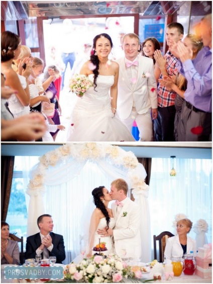 Boldog esküvő Elena és Alexey