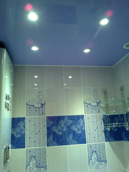 Blue fürdő design, színek kombinációja, a valós képet (kék) Blue fürdő design, színek kombinációja, valódi fotók