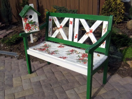 Bench, hogy - a részletes leírása példák fotó és a lépés (házak) Bench, hogy - a részletes leírása példák fotó és lépésről