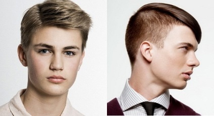 Frizurák tizenéves fiú fotó divatos frizura és a kép egészének