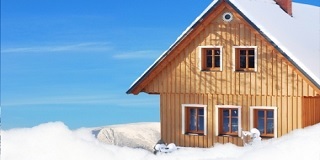 Téli építése faházak faanyag, építészet, lépések