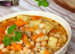 Konzerv leves babbal - recept fotókkal