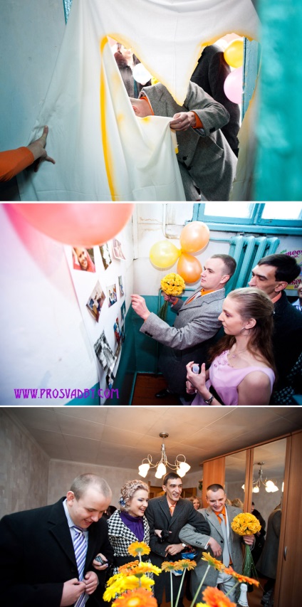 Esküvői stílus Caterina katya-kukusya és Sergey